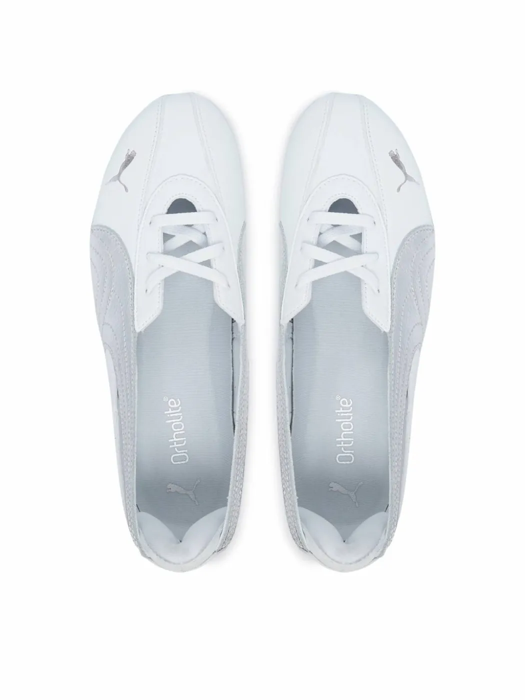 Ballerine Speedcat Ballet Nova Metallic Wns 408342 01 Bianco