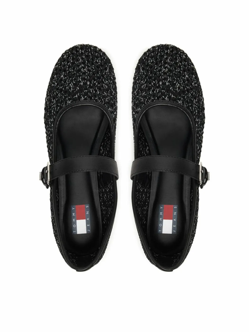 Ballerine Tjw Knitted Ballerina EN0EN03030 Nero
