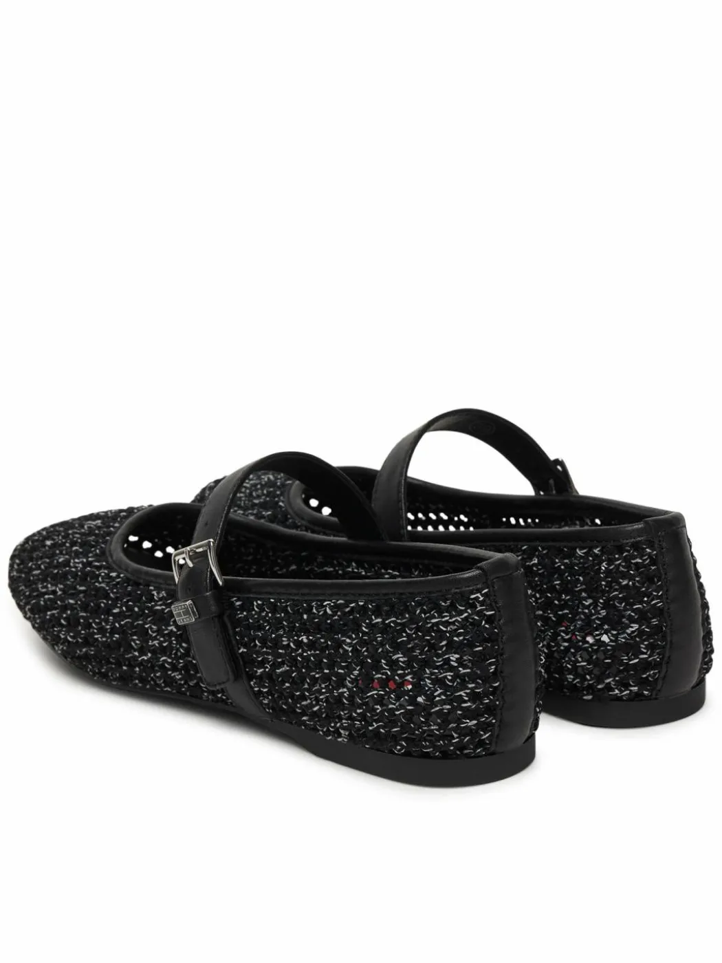 Ballerine Tjw Knitted Ballerina EN0EN03030 Nero
