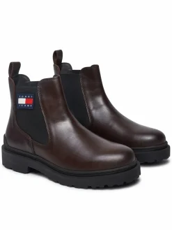 Chelsea Tjm Leather Chelsea Boot EM0EM01448 Marrone