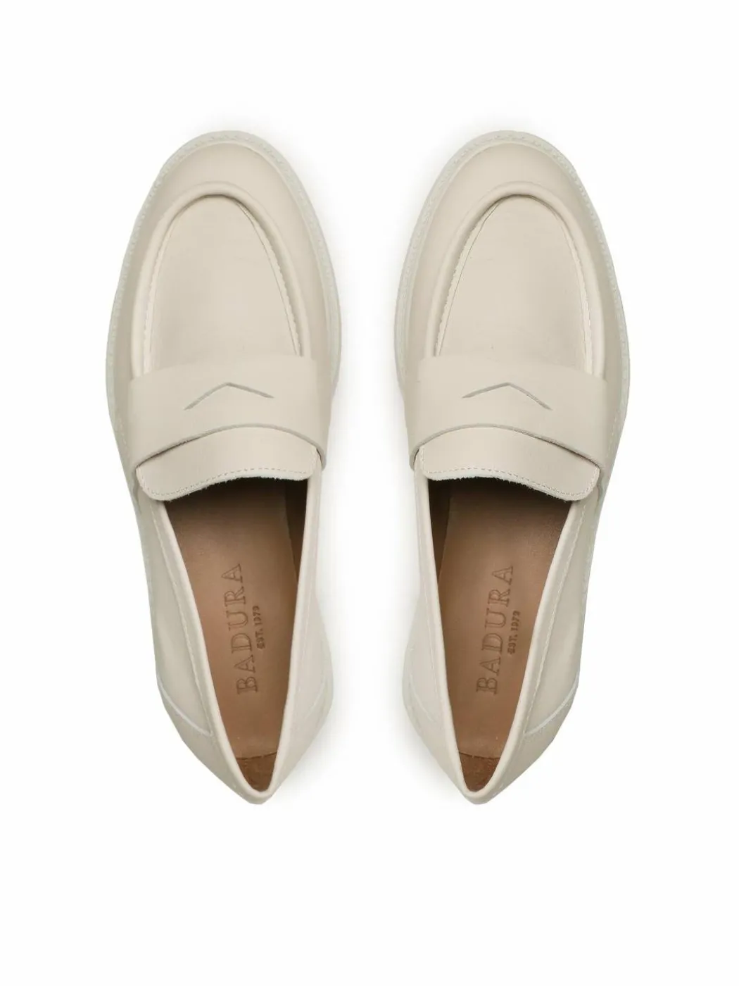 Chunky loafers AMANTEA-E23-28180N Beige