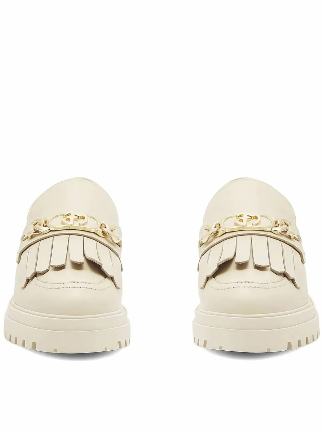 Chunky loafers ANGE-1018 Beige