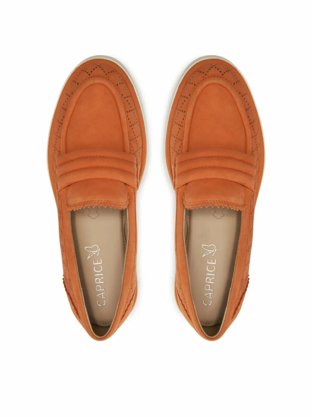 Chunky loafers 9-24750-42 Arancione