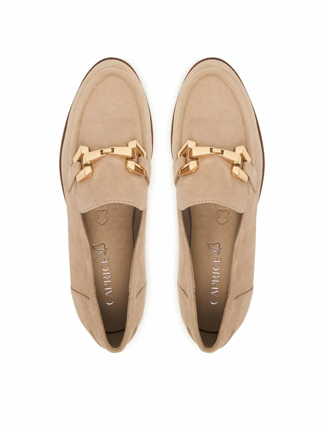 Chunky loafers 9-24202-46 Beige