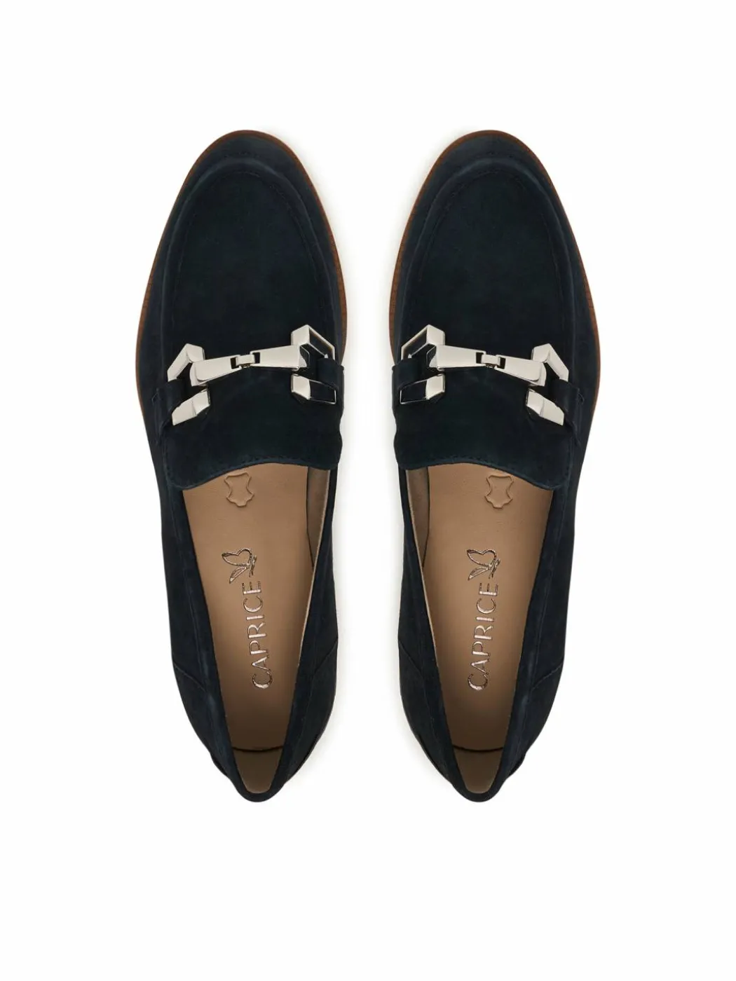 Chunky loafers 9-24202-46 Blu scuro