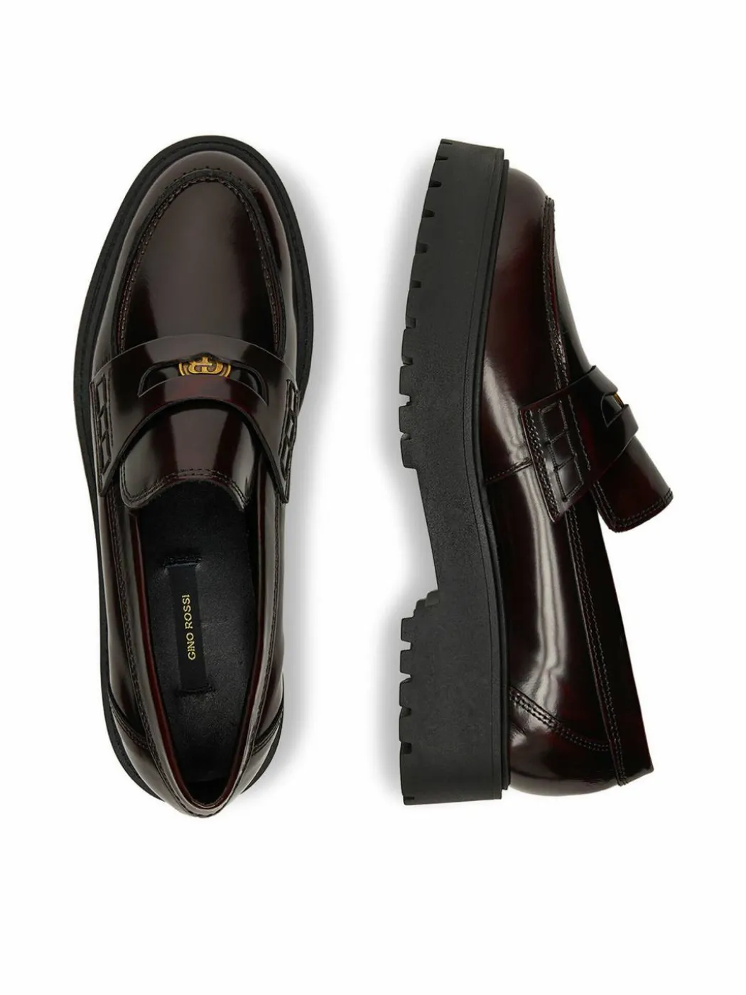 Chunky loafers C-CARRIE1 Bordeaux