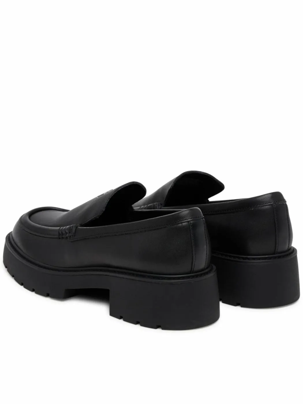 Chunky loafers Chunky Cupsole Ru Patch Lth YW0YW01862 Nero