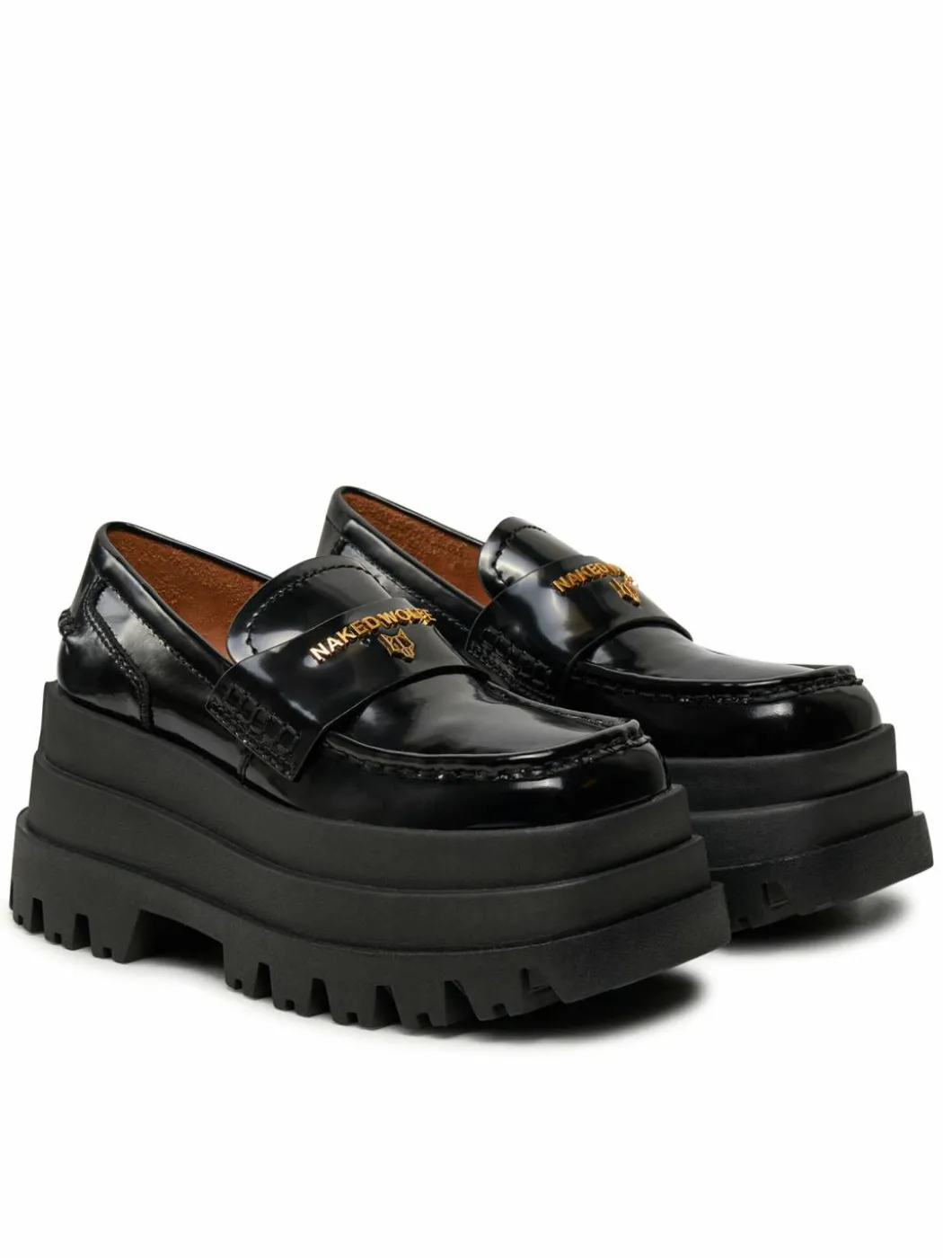 Chunky loafers Delusion Nero