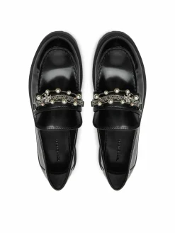 Chunky loafers Embellished Classic Lug Loafer 165828 Nero