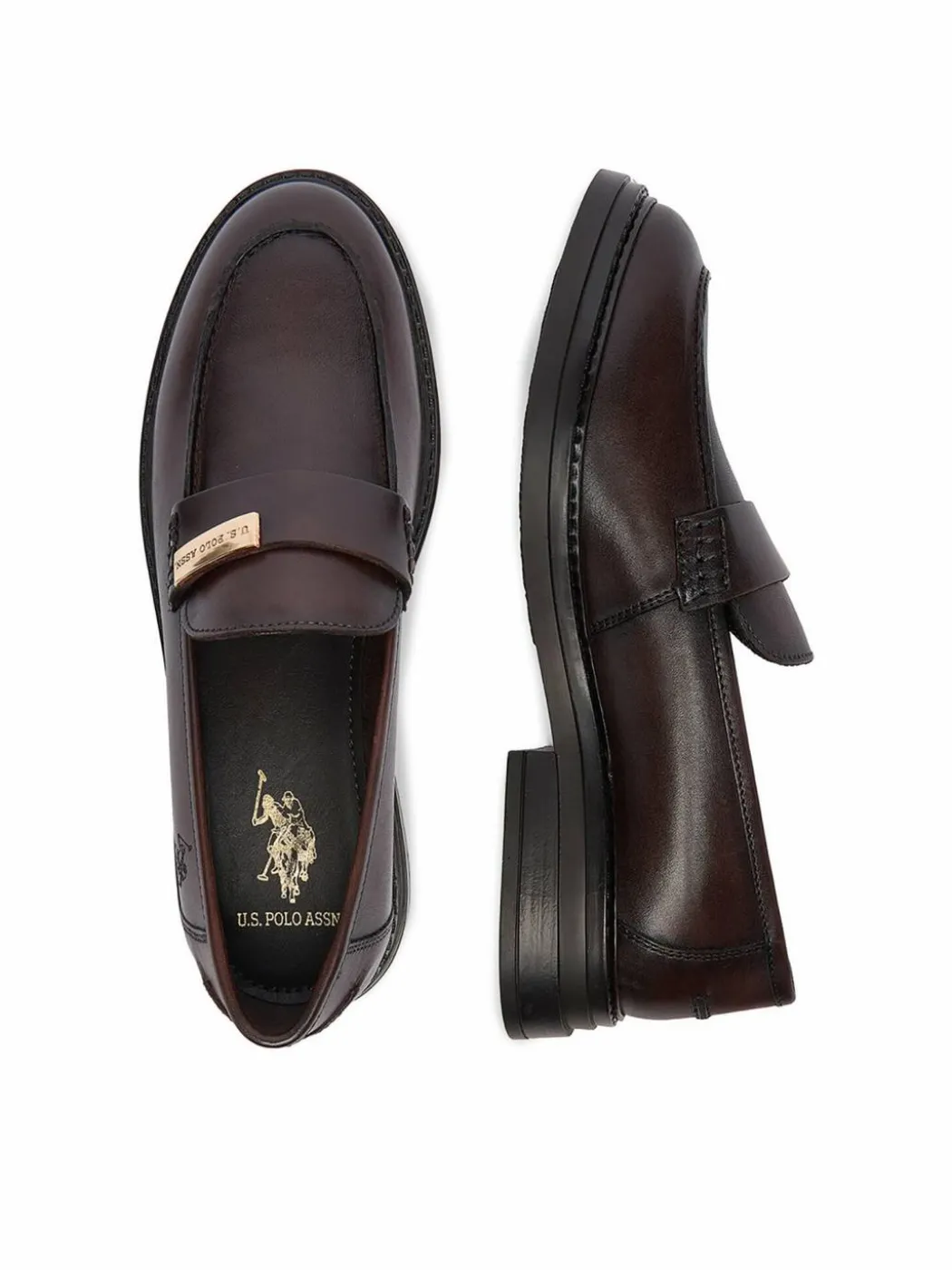 Chunky loafers EO-ALYA001W/6L1 Marrone scuro