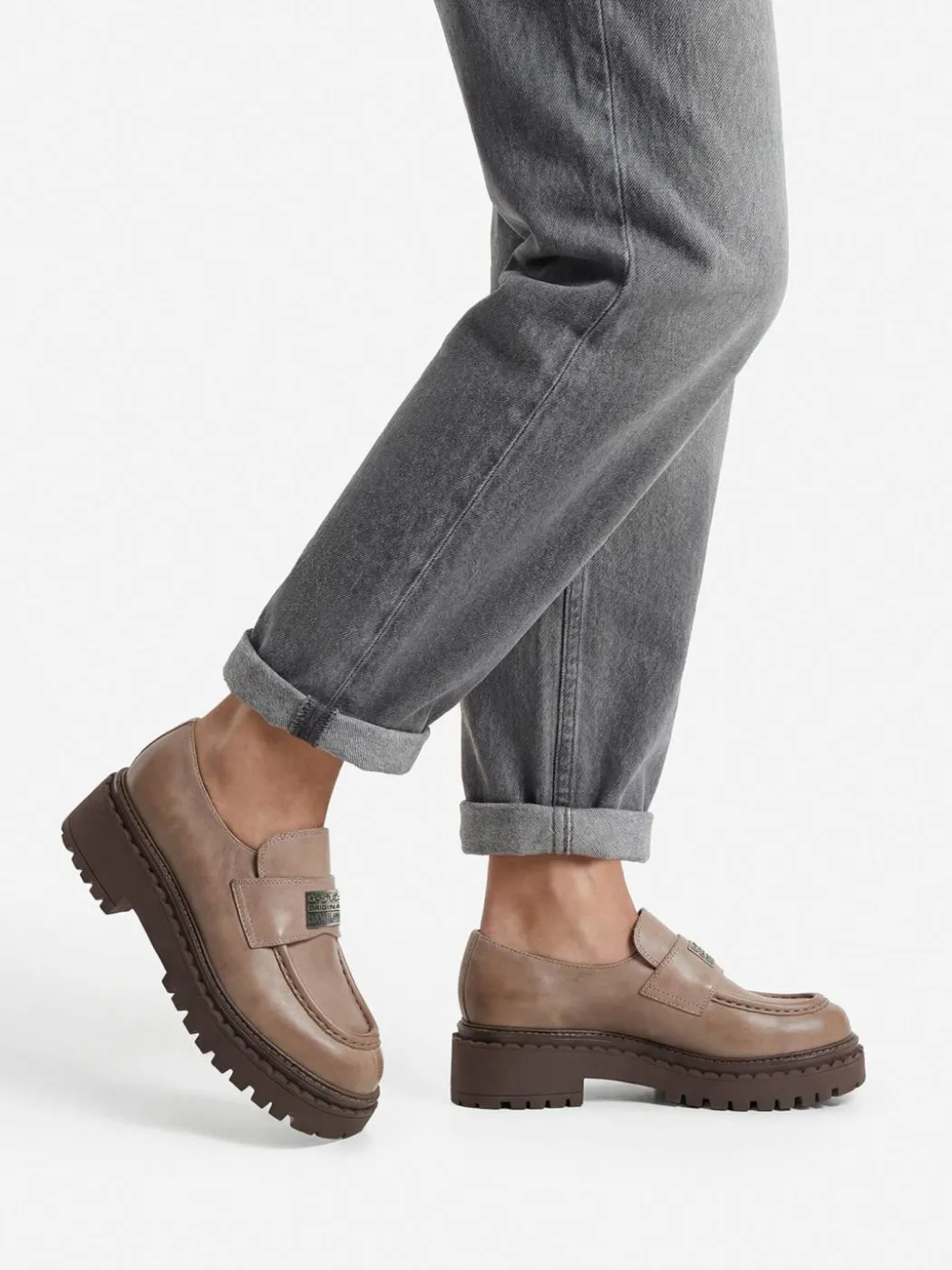 Chunky loafers EO-DOLUNAY-25FW05 Beige