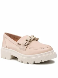 Chunky loafers EST-DONNA-12 Beige