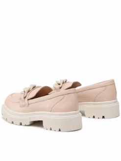 Chunky loafers EST-DONNA-12 Beige