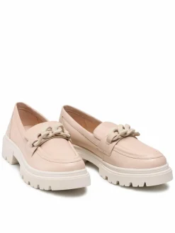 Chunky loafers EST-DONNA-12 Beige