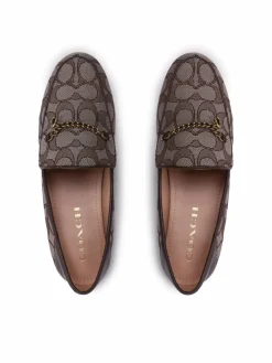 Chunky loafers Hanna Textured Jacq CC888 Marrone