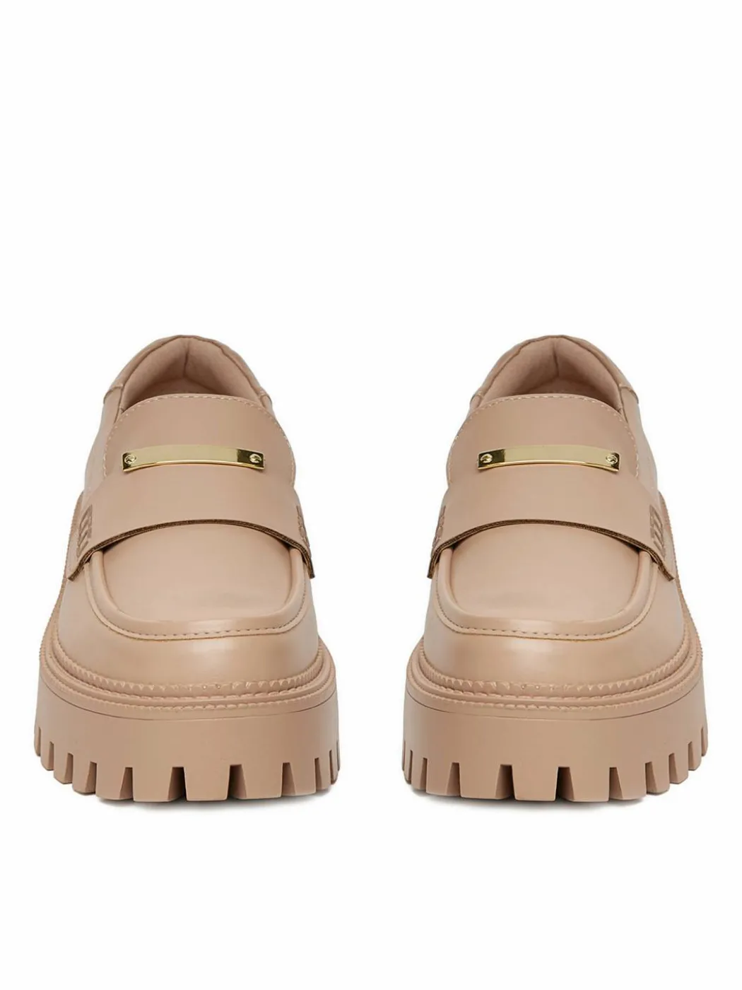 Chunky loafers HY19001-2 Beige