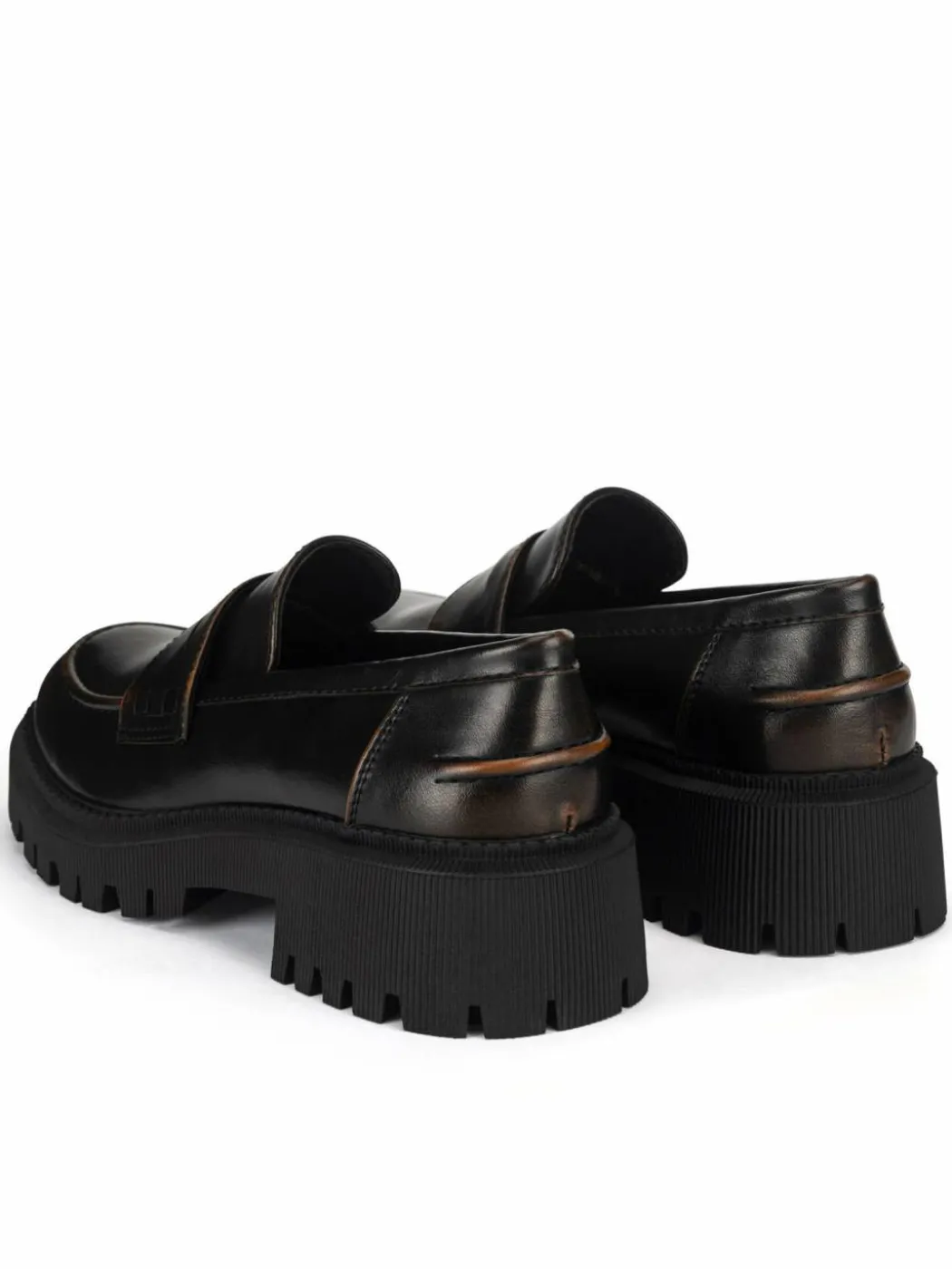 Chunky loafers HY13027-17 Marrone
