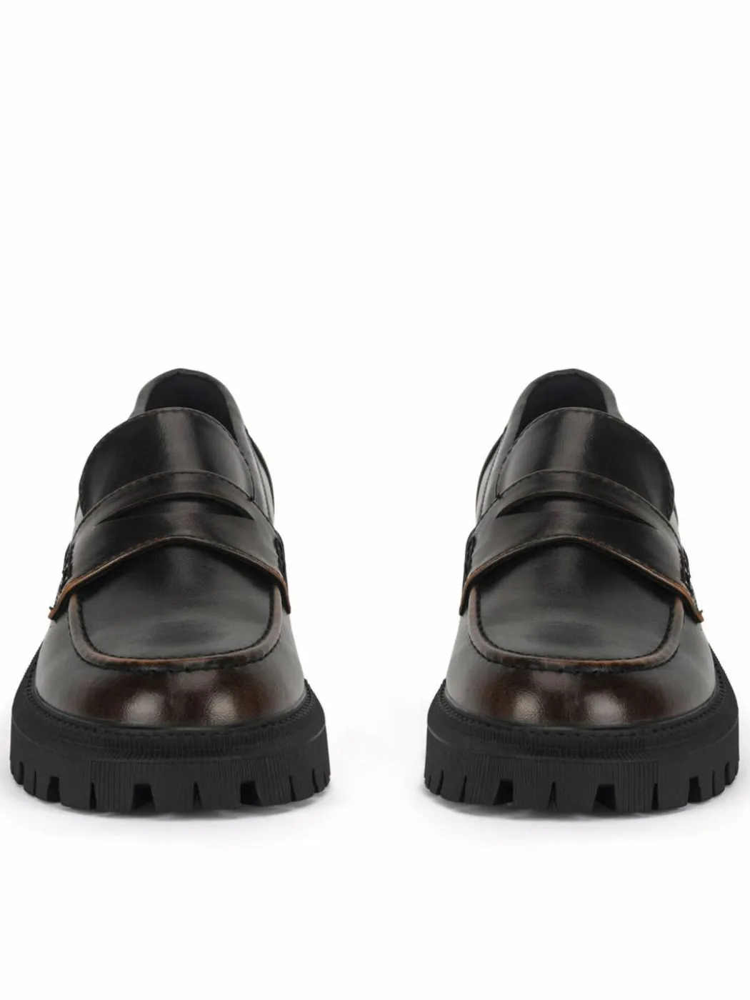 Chunky loafers HY13027-17 Marrone