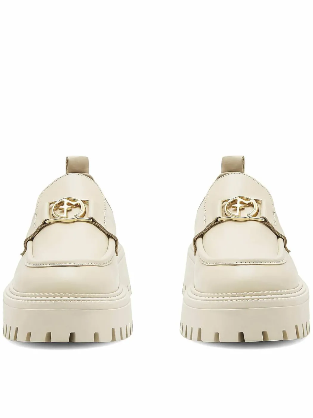 Chunky loafers SARAH-8049 Beige