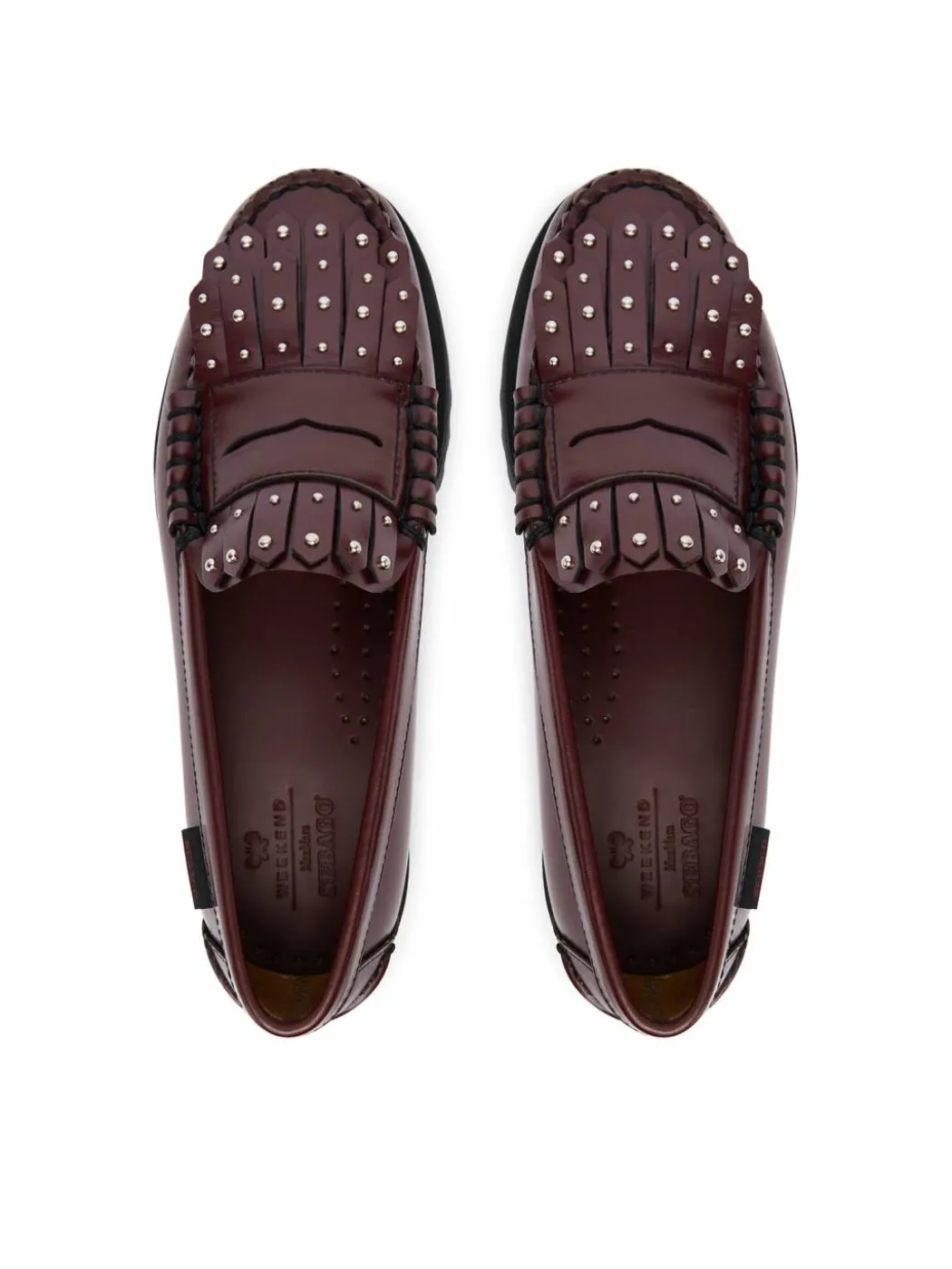 Chunky loafers Weekendanlug 2525526015670 Bordeaux