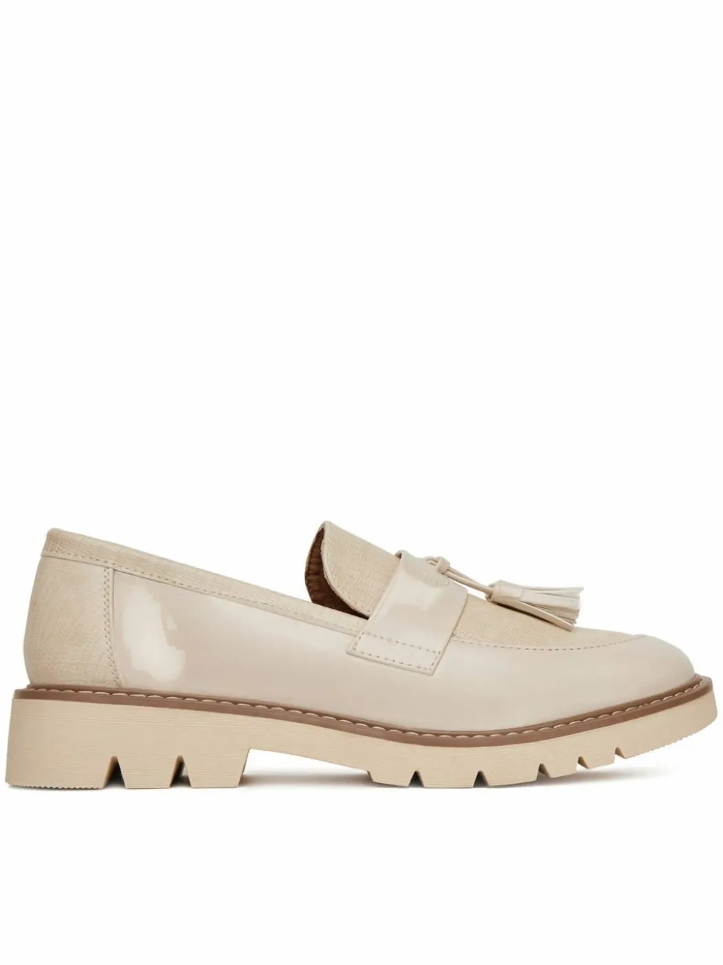 Chunky loafers WS6387-01 Beige