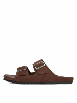 Ciabatte EO-KANSAS-01 126AM Marrone scuro