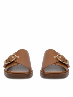 Ciabatte EO-MARINA002W/6Y1 Marrone