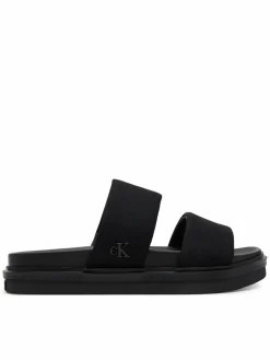 Ciabatte Flat Molded Dbl Bar Sandal Cv YM0YM01222 Nero