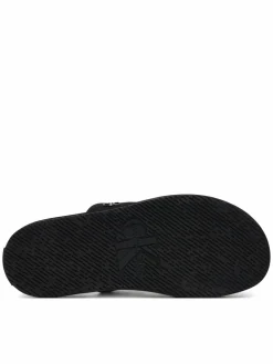 Ciabatte Flat Molded Dbl Bar Sandal Cv YM0YM01222 Nero