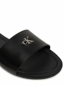 Ciabatte Flat Sandal Slide Mg YW0YW01697 Nero