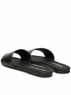 Ciabatte Flat Sandal Slide Mg YW0YW01697 Nero