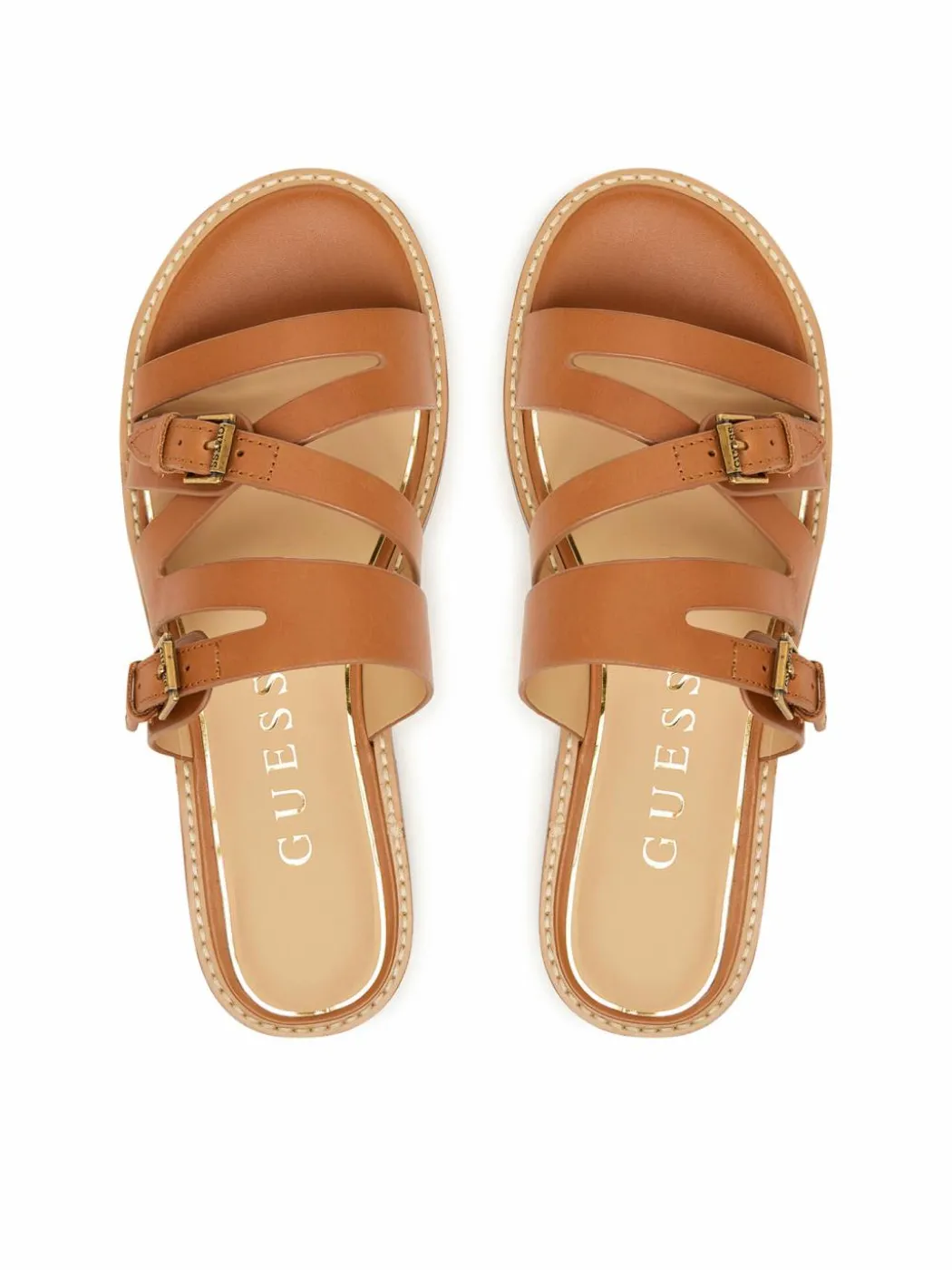 Ciabatte FLJGRY LEA03 Marrone chiaro
