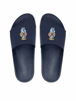 Ciabatte Polo Bear Slide 809P09762002 Blu scuro
