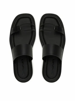 Ciabatte Rope Sandal Soft Lth Mg YW0YW01864 Nero