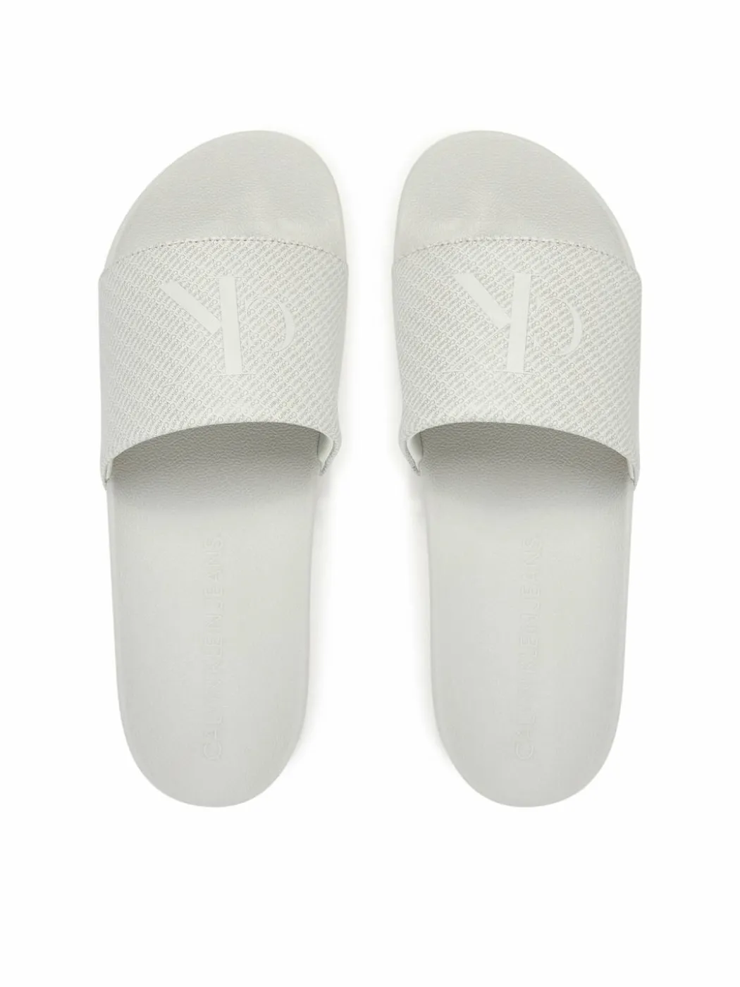 Ciabatte Slide Aop Print YM0YM01269 Grigio