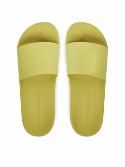 Ciabatte Slide Monogram Tpu YW0YW01715 Giallo