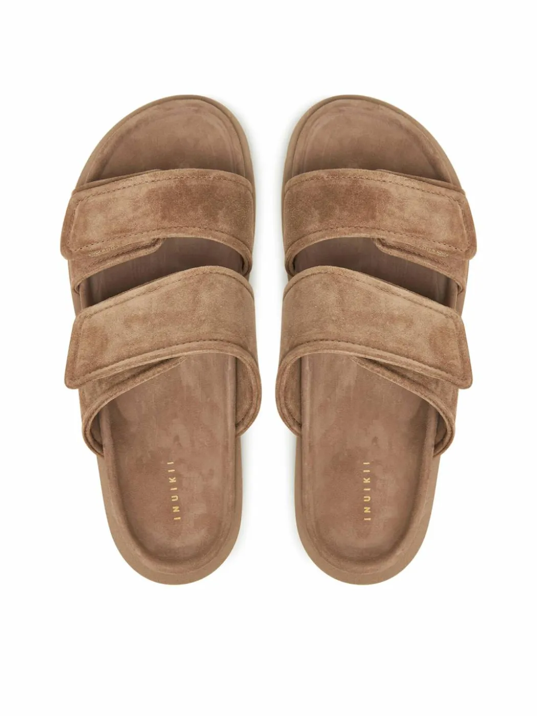 Ciabatte Suede Double Band 50102-510 Beige