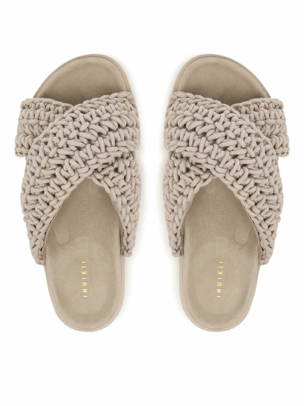Ciabatte Woven 1004.003.0062 Grigio chiaro