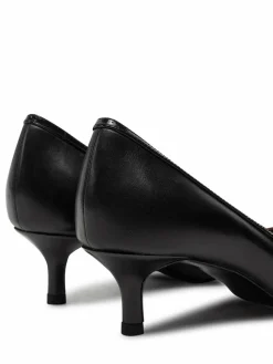 Décolleté Double T Buckle 160124 Nero