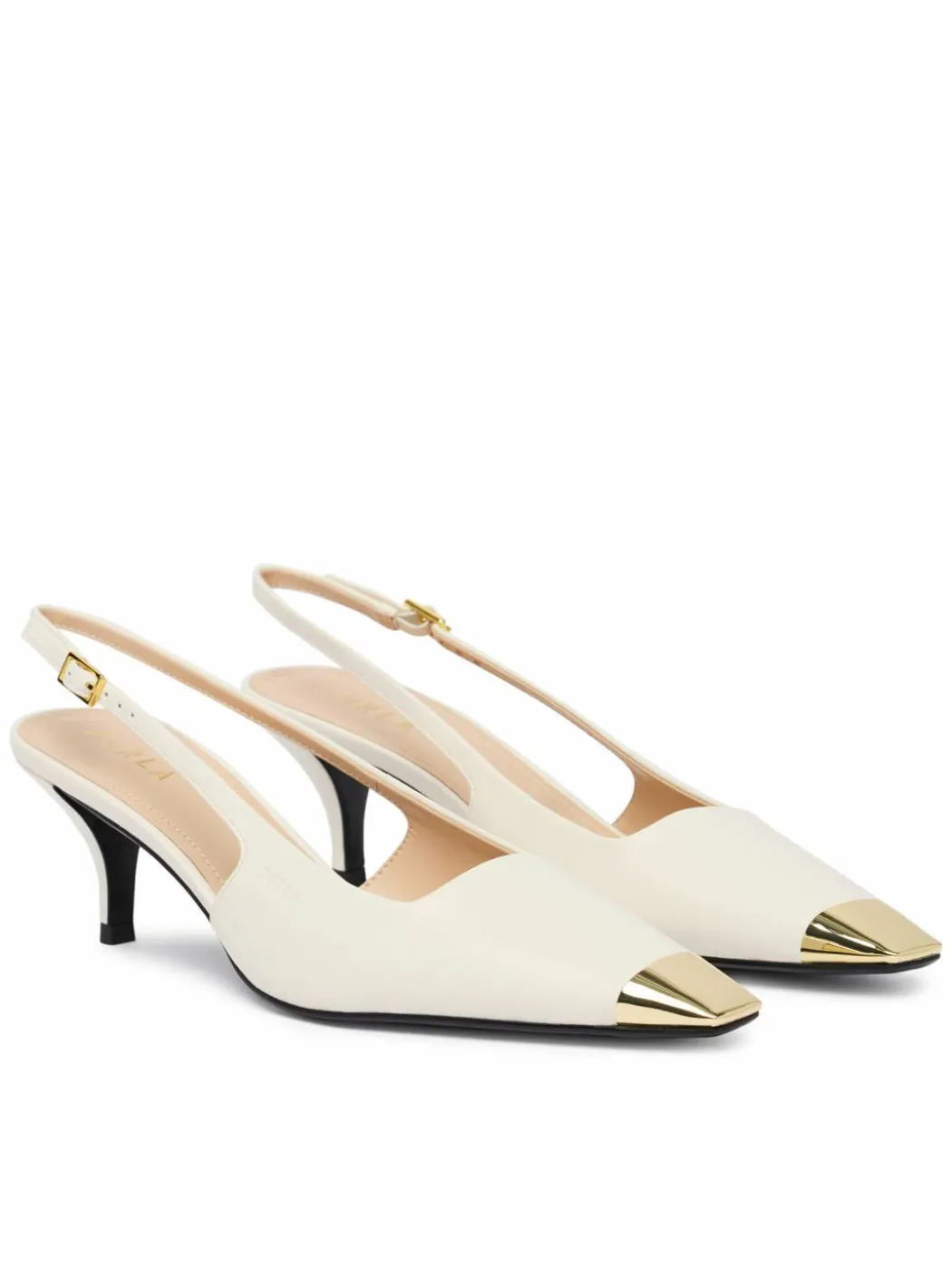Décolleté Metal Slingback YM29FML X30000 CN 1704S Crema
