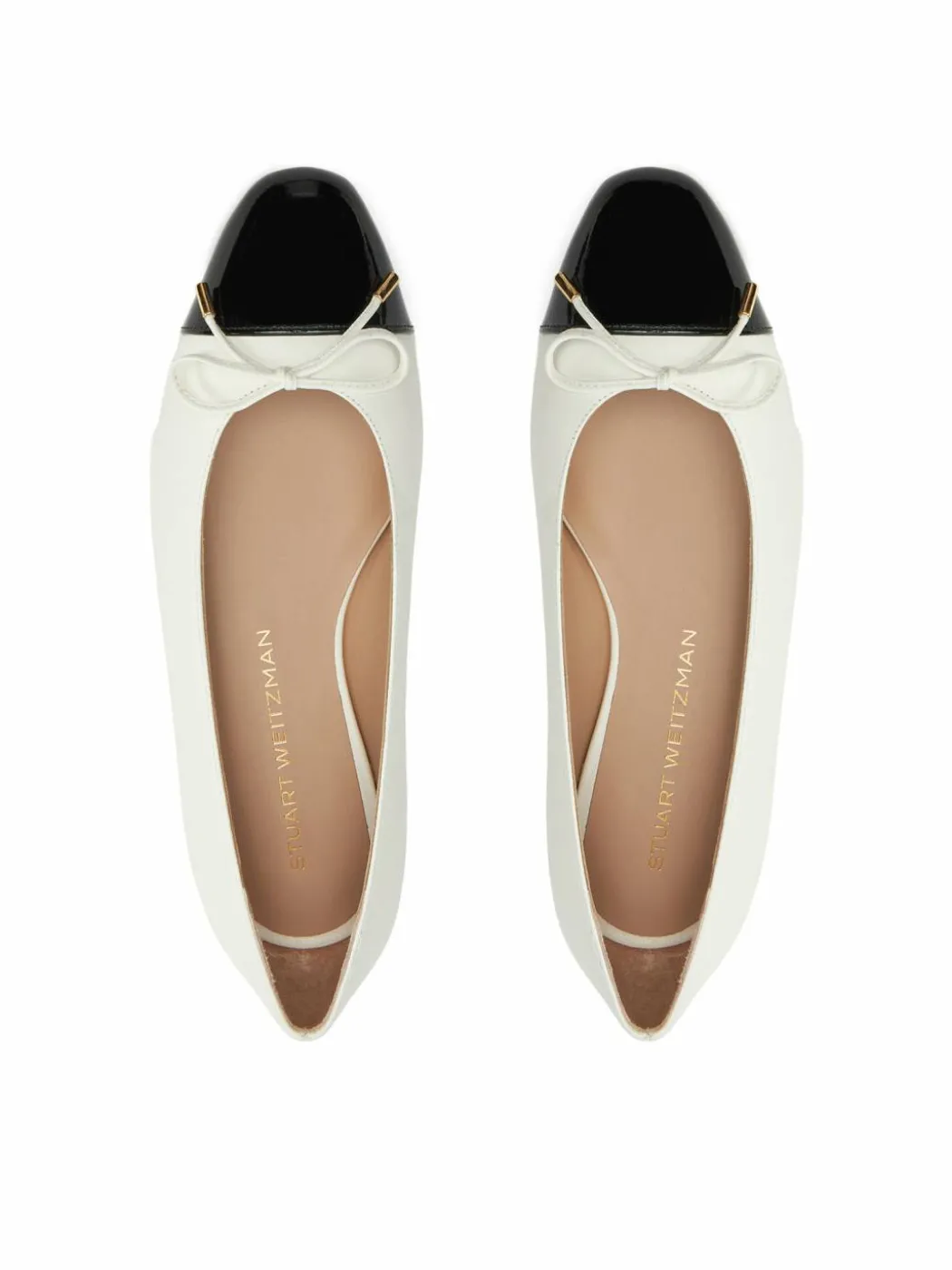 Décolleté Sleek Bow Flat SG888 Écru