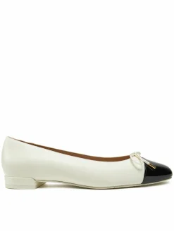 Décolleté Sleek Bow Flat SG888 Écru
