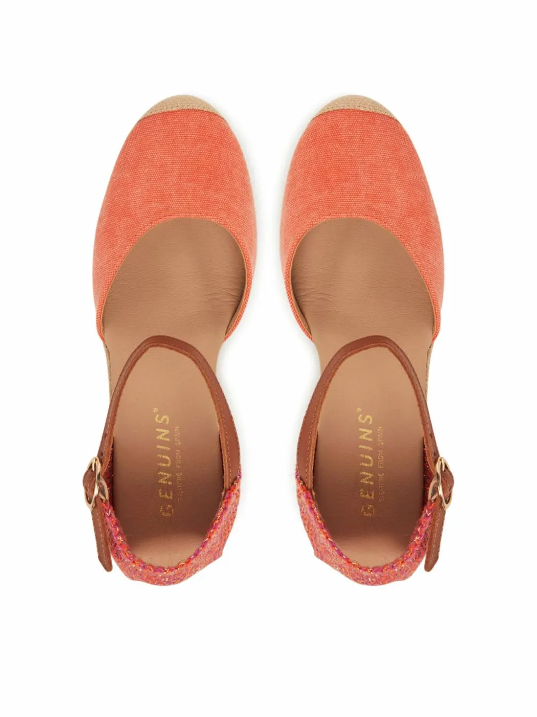 Espadrillas Carina Canvas G106387 Arancione