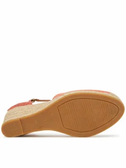 Espadrillas Carina Canvas G106387 Arancione