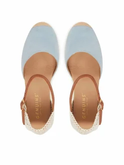 Espadrillas Carina Velour G106384 Blu