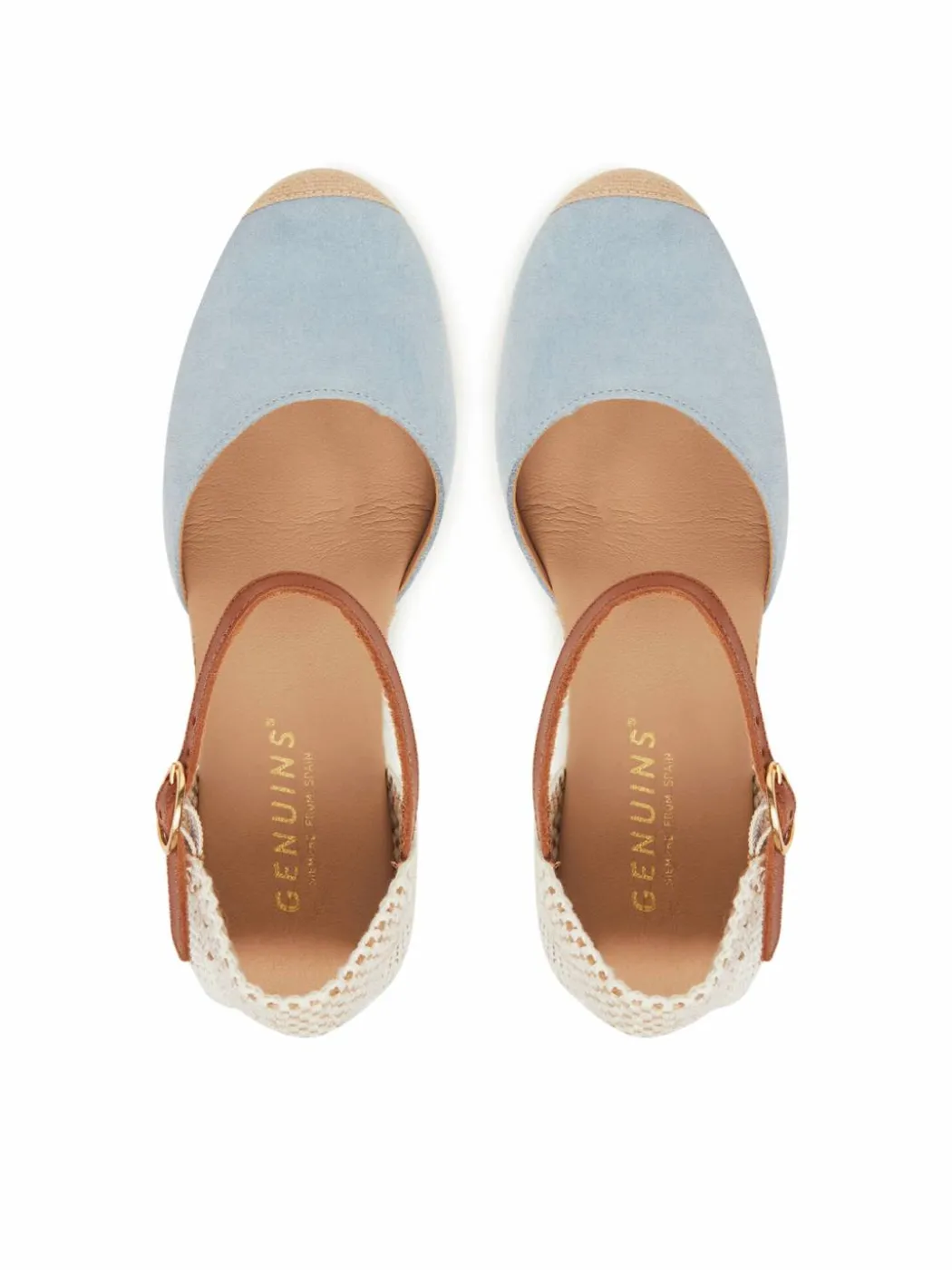Espadrillas Carina Velour G106384 Blu