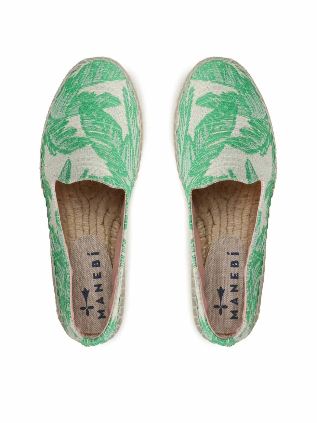 Espadrillas Cotton Jaquard Double Sole Espadrilles G 4.8 D0 Verde