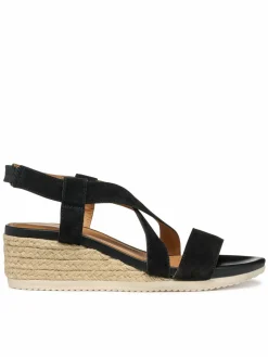 Espadrillas D Ischia Corda D55HHA 00022 C9999 Nero
