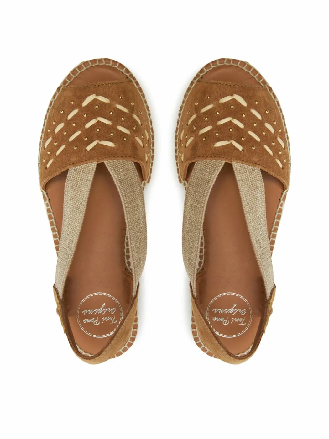 Espadrillas Edith Marrone