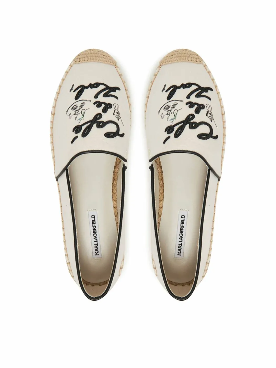 Espadrillas KL81125 Bianco
